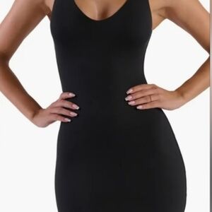 Naked Wardrobe Black Shapewear Dress